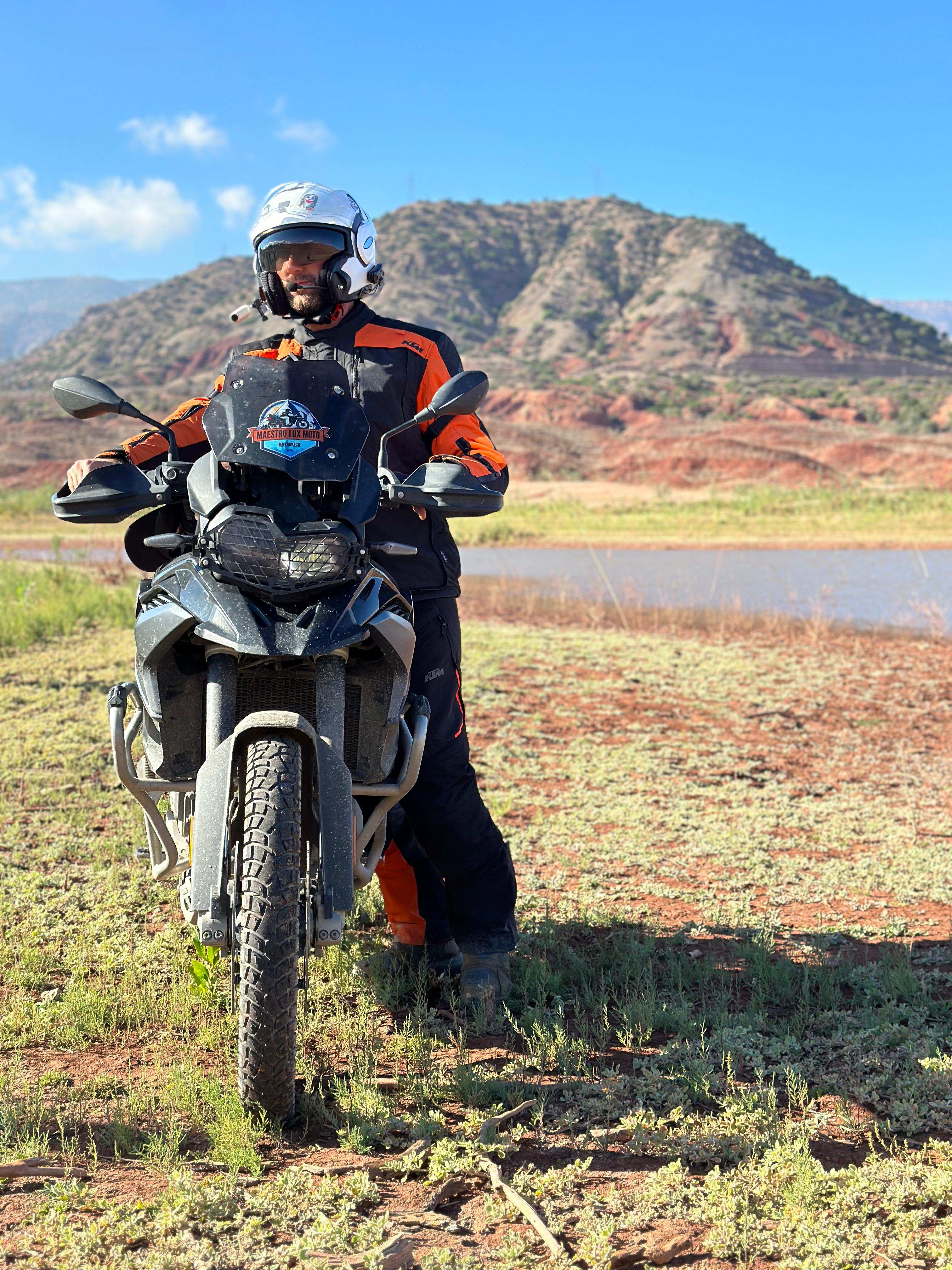 مغامرة المسارات الوعرة بالدراجات النارية في المغرب circuit moto trail Maroc